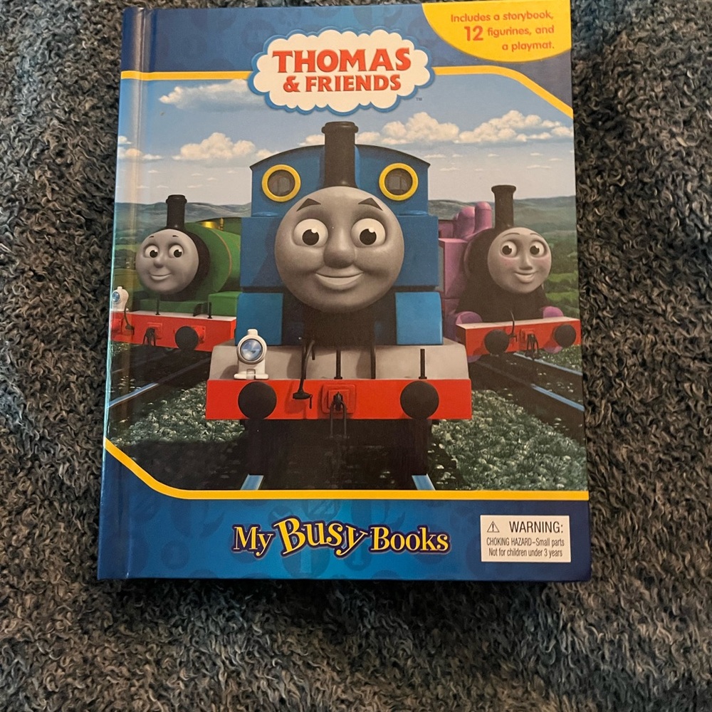 Thomas & Friends Blue Thomas My Busy Books Activity Playset